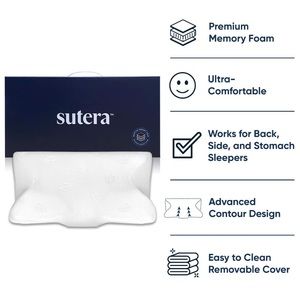 Sutera cervical memory foam pillow